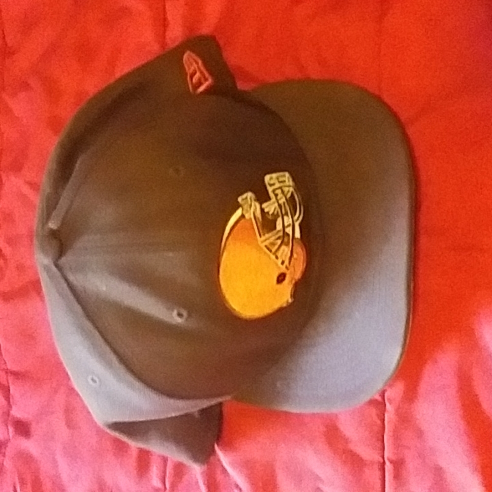 Brown new era hat